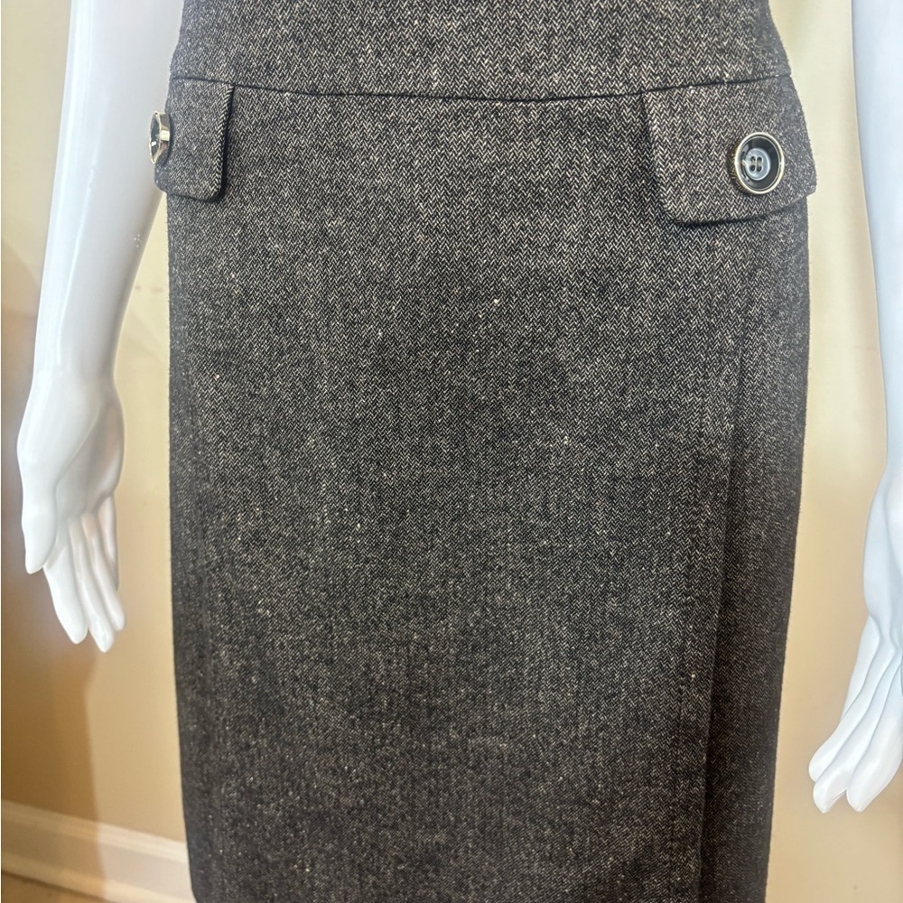 Ann Taylor Brown Tweed Sheath Dress - Picture 5 of 5